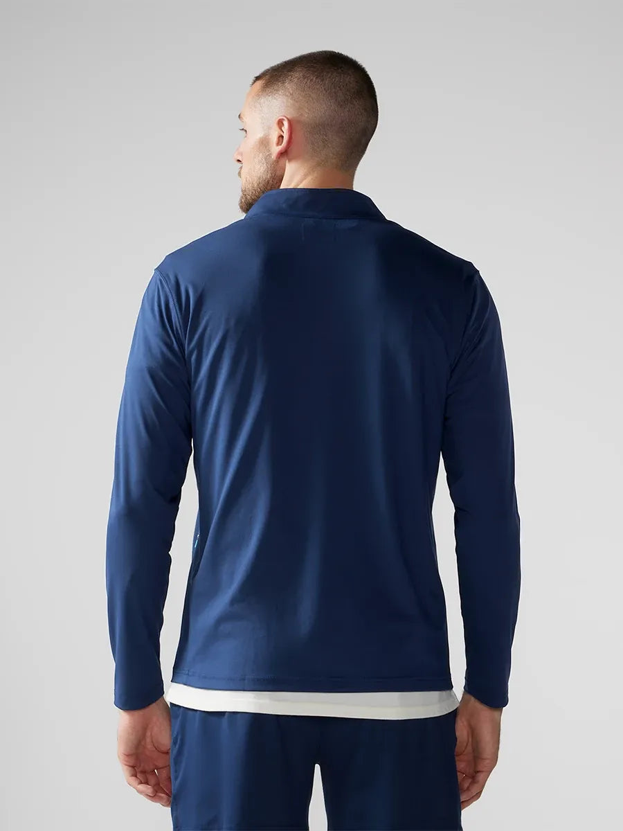 The Lakeside- Navy Quarter-Zip- Chubbies