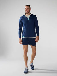 The Lakeside- Navy Quarter-Zip- Chubbies