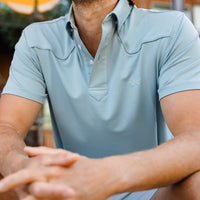 Modern Western Polo - Mint - TS