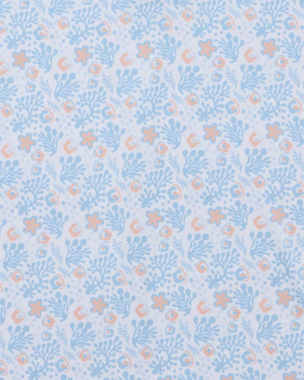 MVP Polo - Blue/Coral Floral