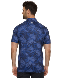 MVP Polo - Navy Leaf Combo