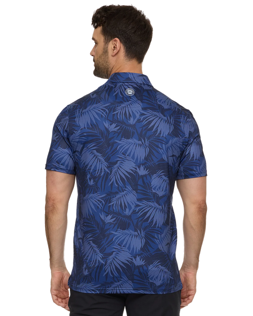 MVP Polo - Navy Leaf Combo