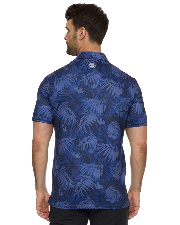 MVP Polo - Navy Leaf Combo