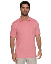 Elite Perf. Polo - Red Heather