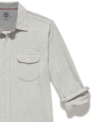 Hero Stretch Flannel - Light Grey