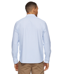 Patton Gingham LS - Light Blue