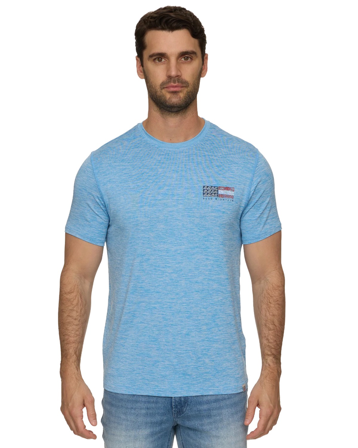 UPF Perf. Tee - Bright Blue