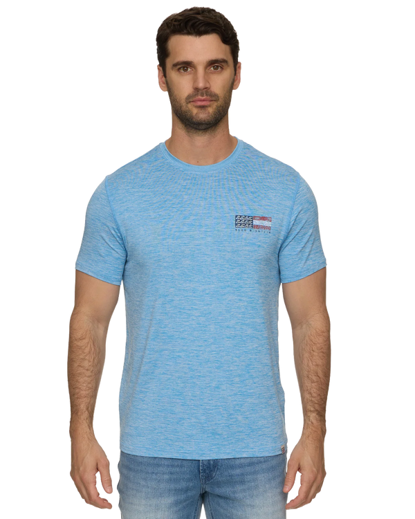 UPF Perf. Tee - Bright Blue