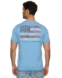 UPF Perf. Tee - Bright Blue