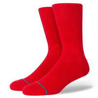 Icone Crew Socks Red - Stance