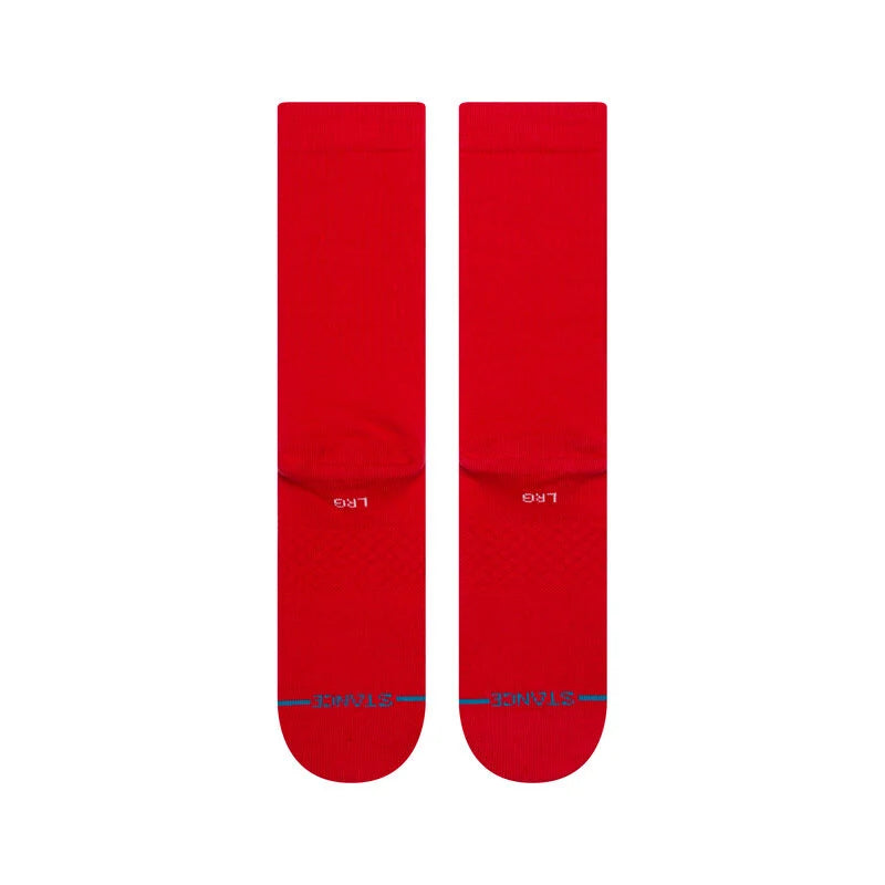 Icone Crew Socks Red - Stance