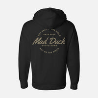 Texas Script Hoodie-Black-Mad Duck Outfitters