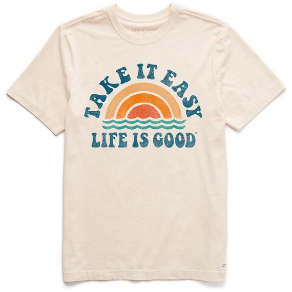 Take It Easy S/S- Cream- Life Is Easy