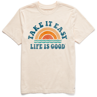 Take It Easy S/S- Cream- Life Is Easy