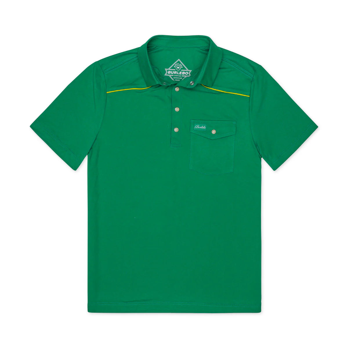 Perf. Pearl Snap Polo - Green