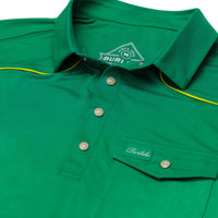 Perf. Pearl Snap Polo - Green