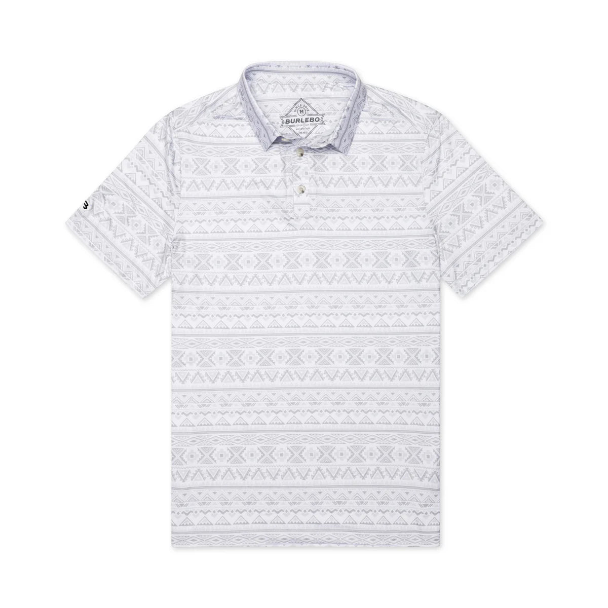 Perf. Polo - Grey Aztec