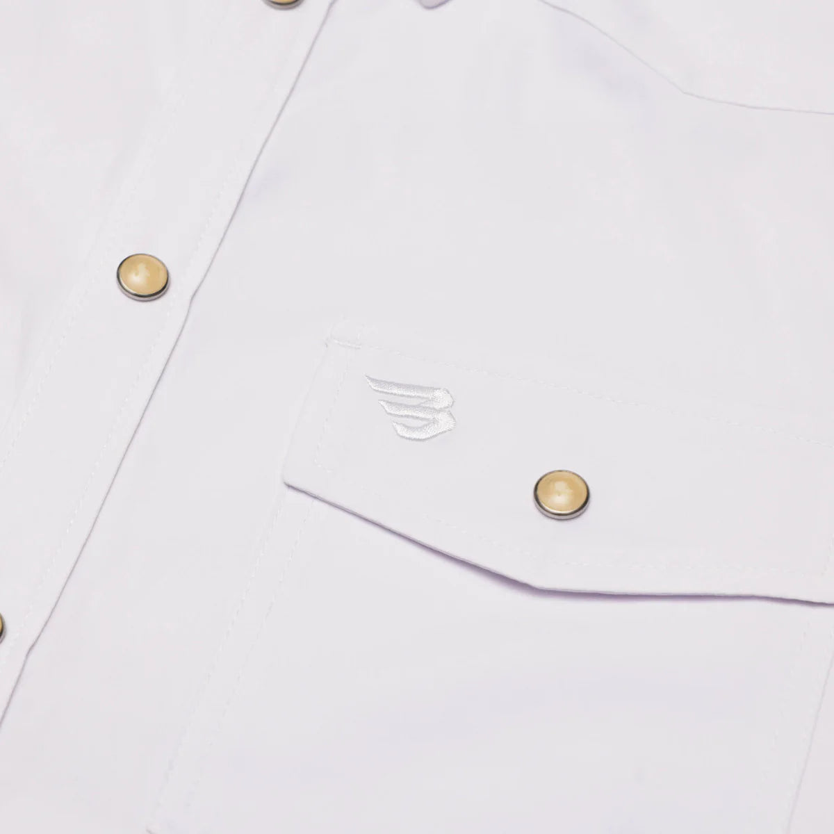 Perf. Western Shirt - White