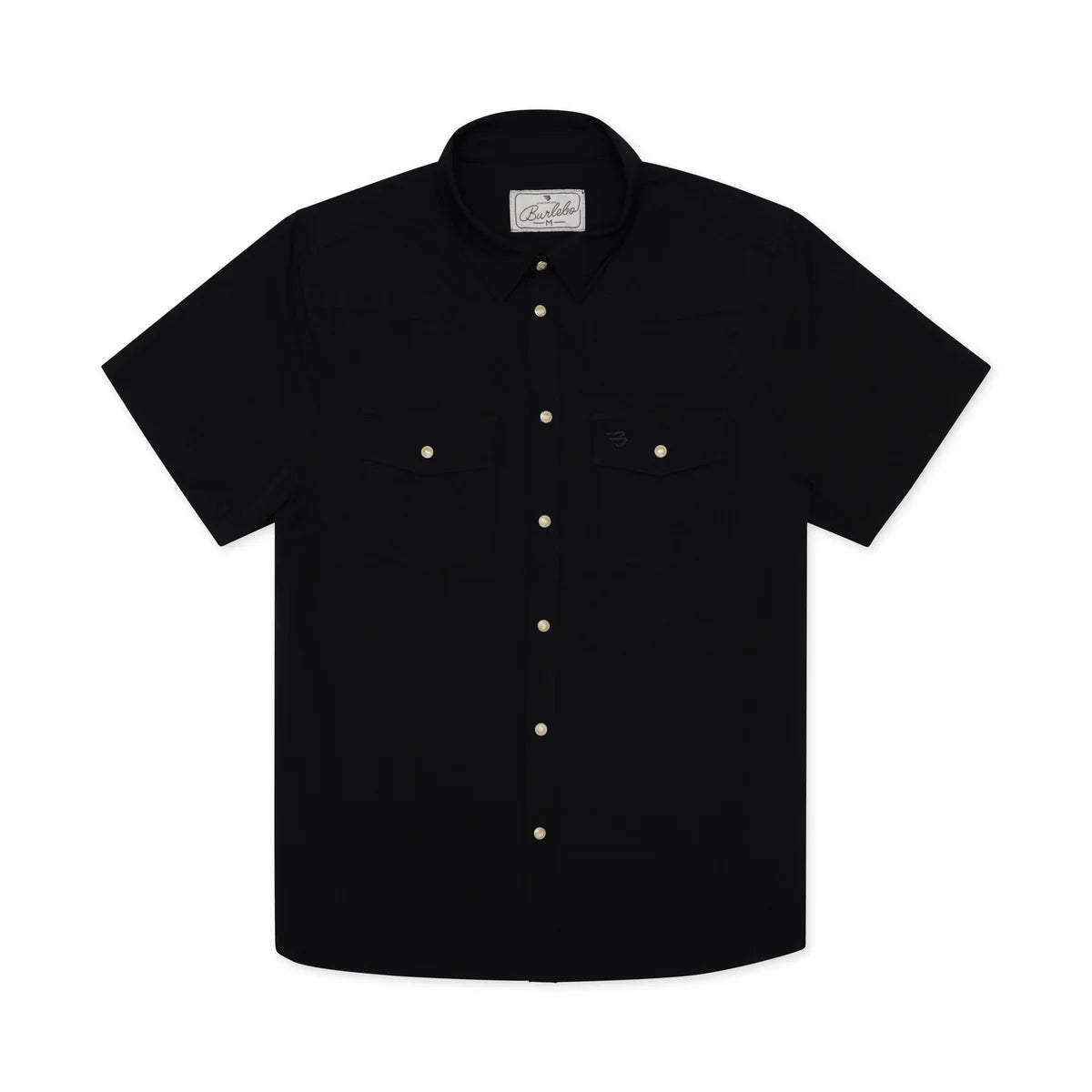 Perf. Western Shirt - Black