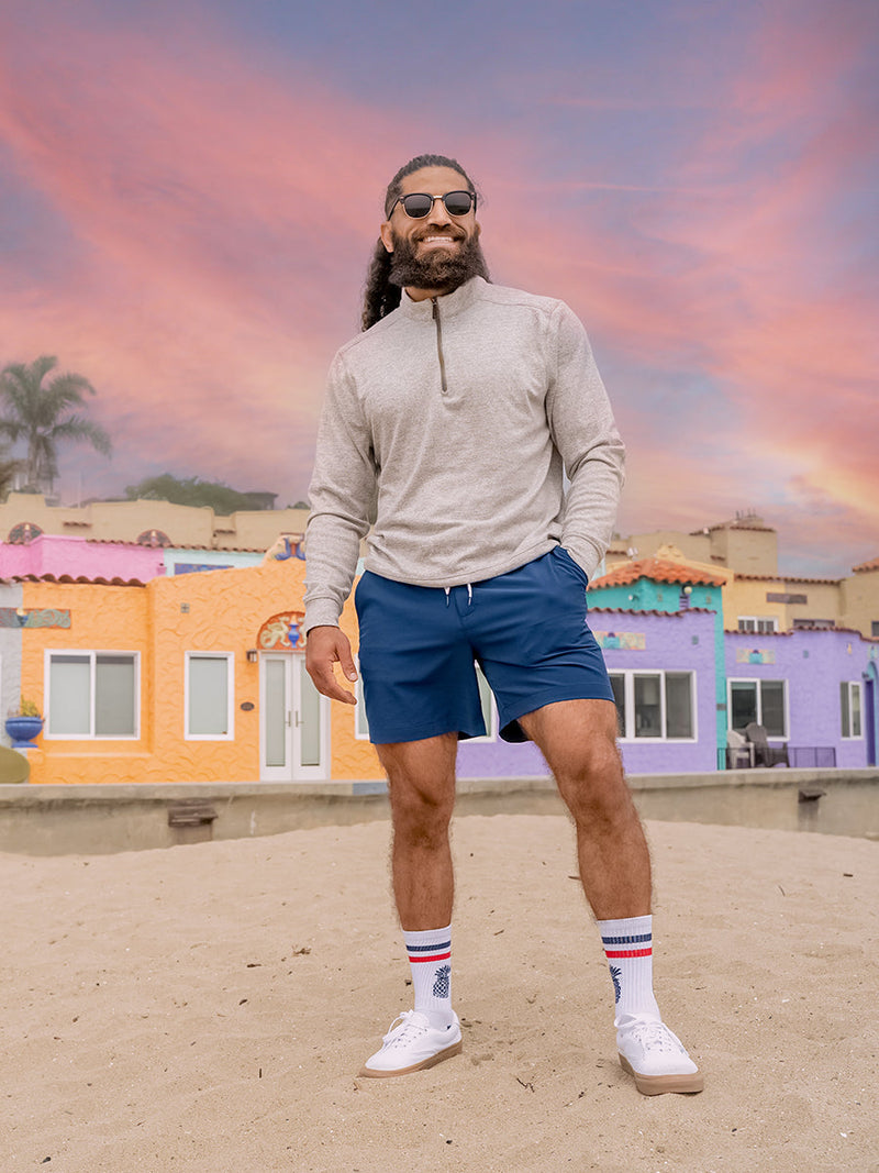 The New Avenues 6' (Everywear Performance Short)-Navy-Chubbies
