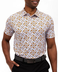 Old Fashioned Men's Polo- Waggle Golf