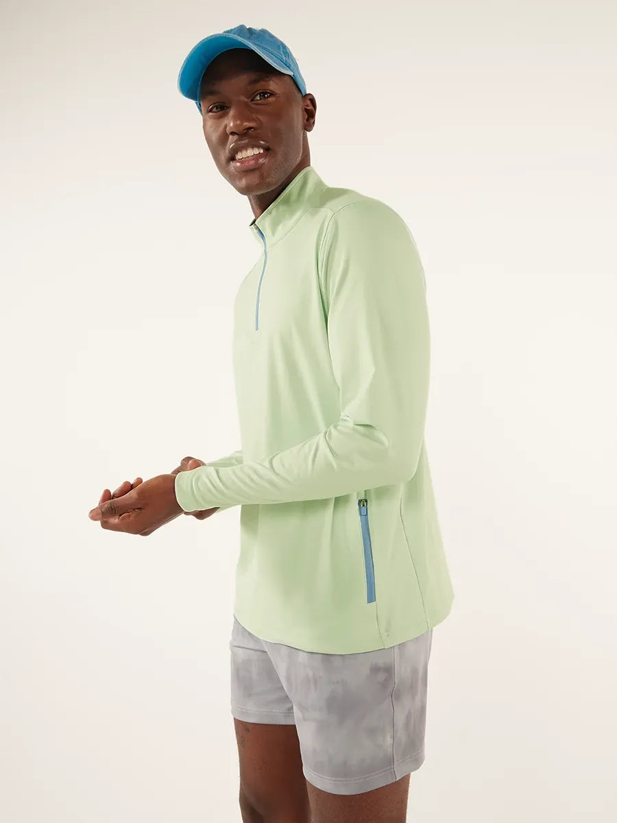 The Minty Fresh- Quarter Zip- Chubbies