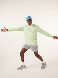The Minty Fresh- Quarter Zip- Chubbies