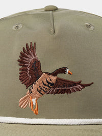 Speckle Belly Goose Hat- Green - Duck Camp