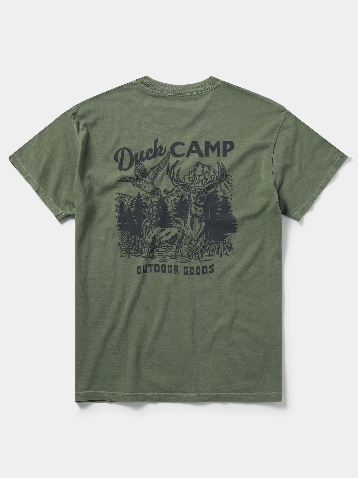 DC Outgood Tee - Moss - Duck Camp