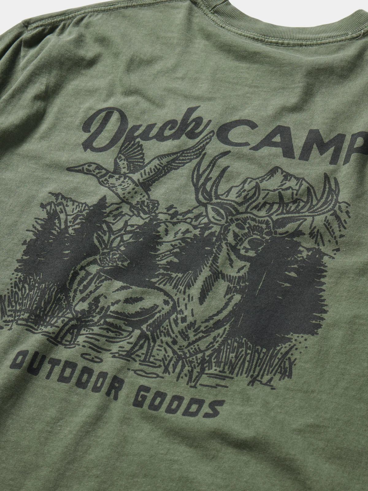 DC Outgood Tee - Moss - Duck Camp