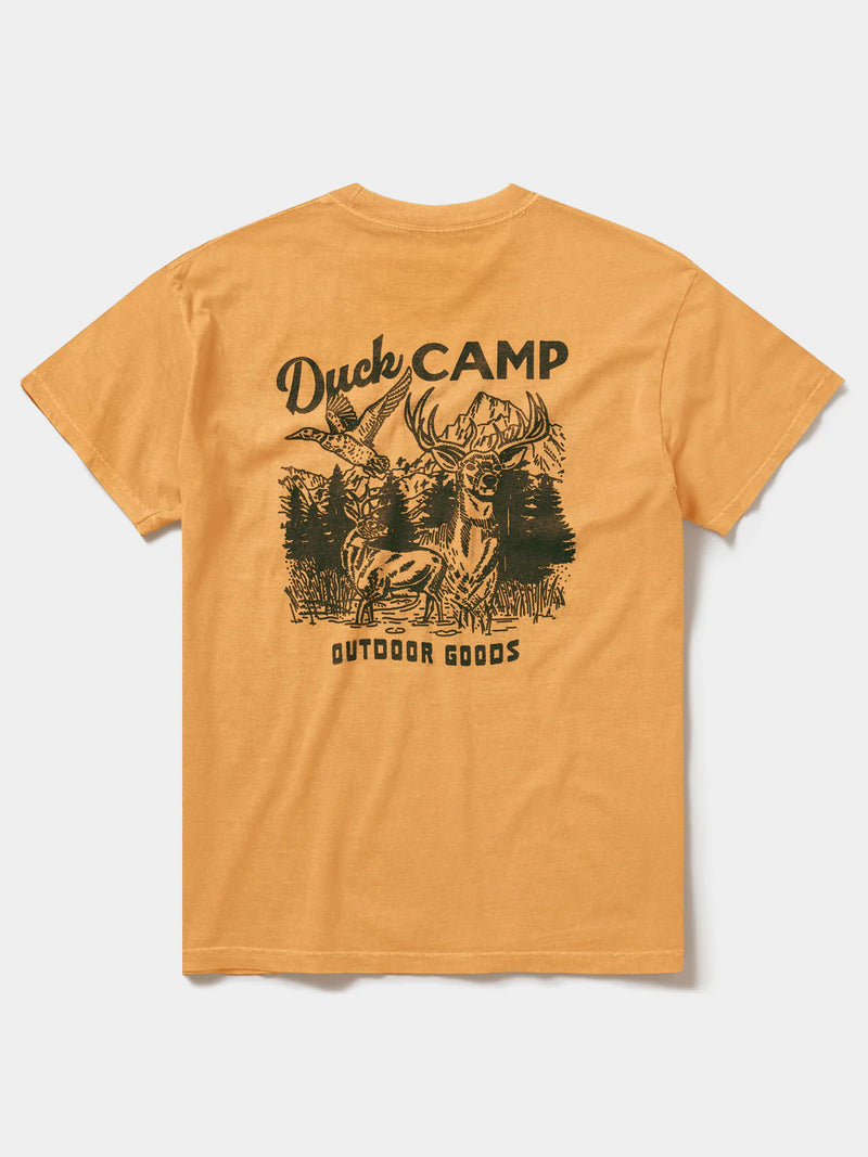 DC Outgood Tee - Mustard - Duck Camp