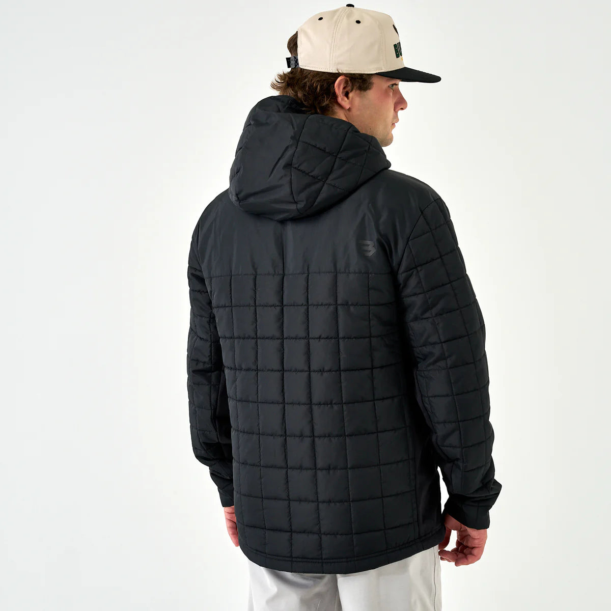 Puffer Jacket - Black - Burlebo