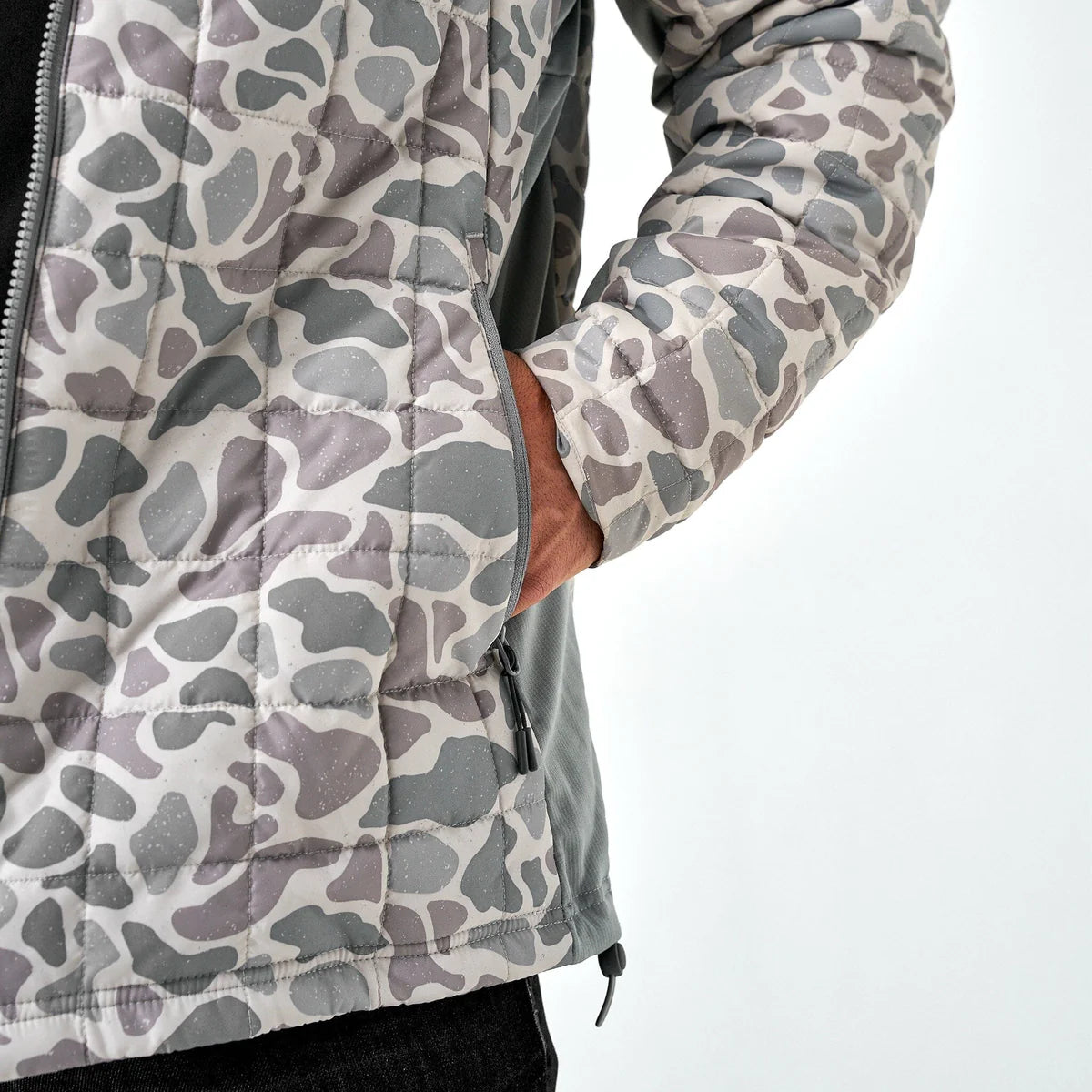 Puffer Jacket - Classic Deer Camo - Burlebo