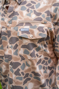 Performance Outdoor Shirt-Pintail Camo-Burlebo