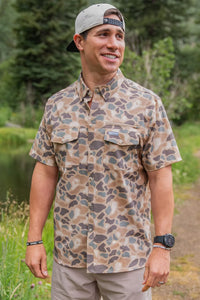 Performance Outdoor Shirt-Pintail Camo-Burlebo