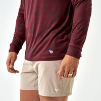 Perf Hoodie- Maroon Texas Camo