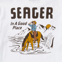 In a Good Place tee- White- Seager