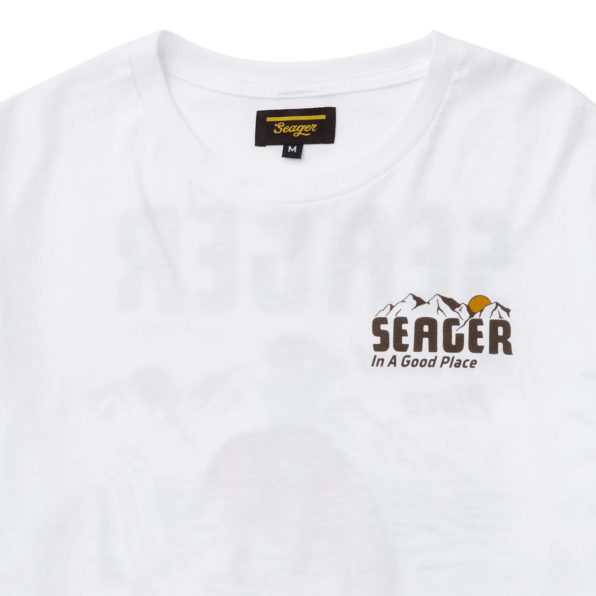 In a Good Place tee- White- Seager