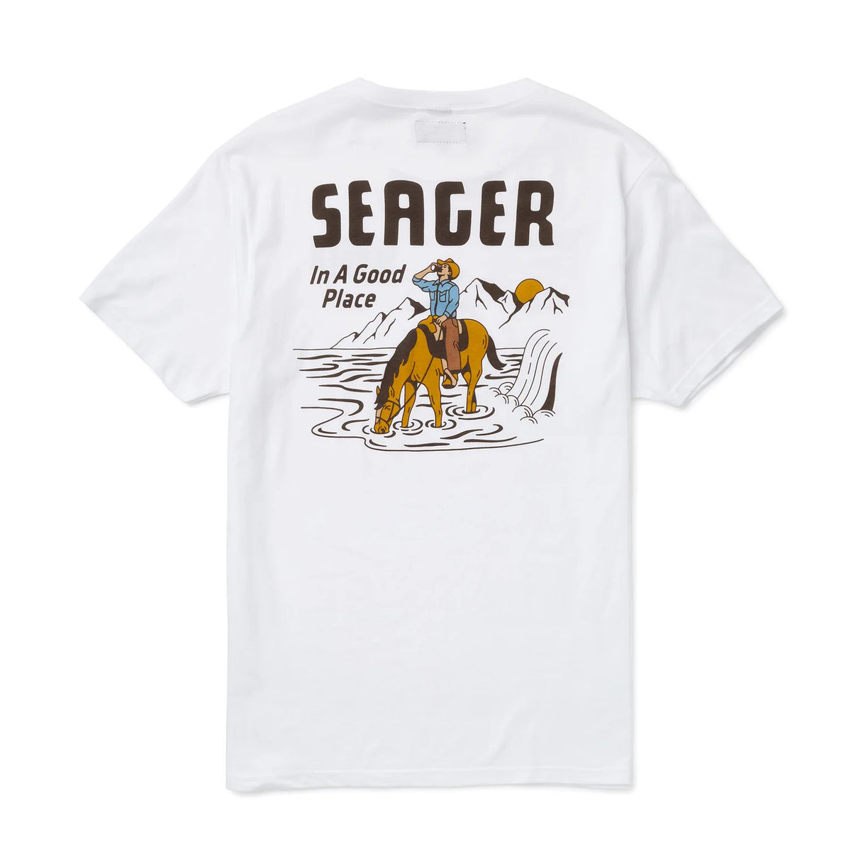 In a Good Place tee- White- Seager