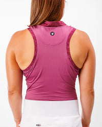 Purple Rein Women's Sleeveless Racerback Polo
