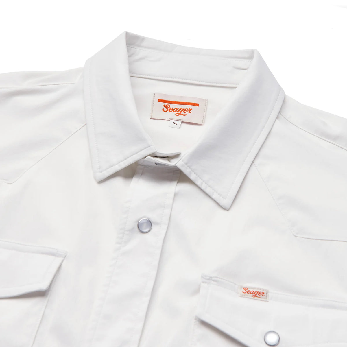 El Ranchero S/S Shirt White- Seager