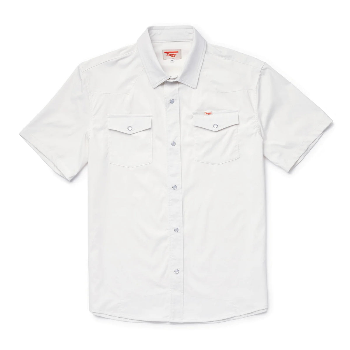 El Ranchero S/S Shirt White- Seager