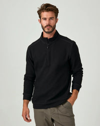 Restoration QZ Pullover -Black - 7D