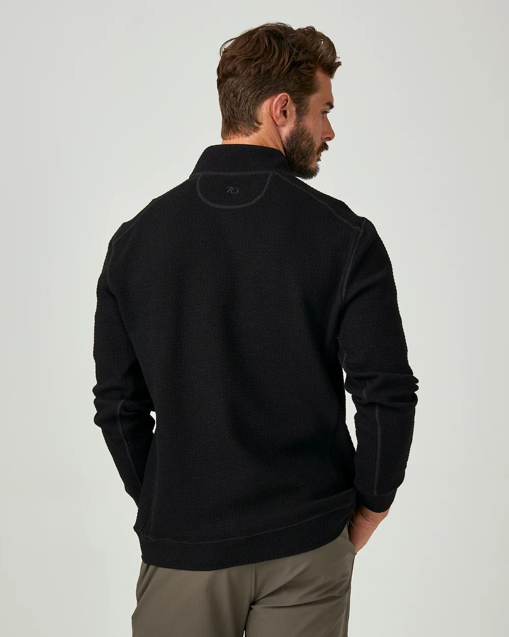 Restoration QZ Pullover -Black - 7D