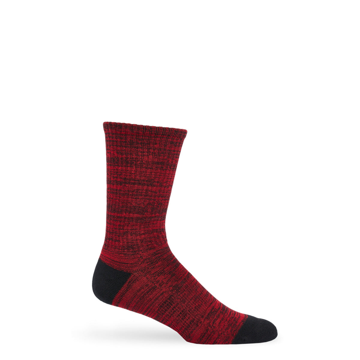 Red/Black Marl Casual Socks - Dead Soxy