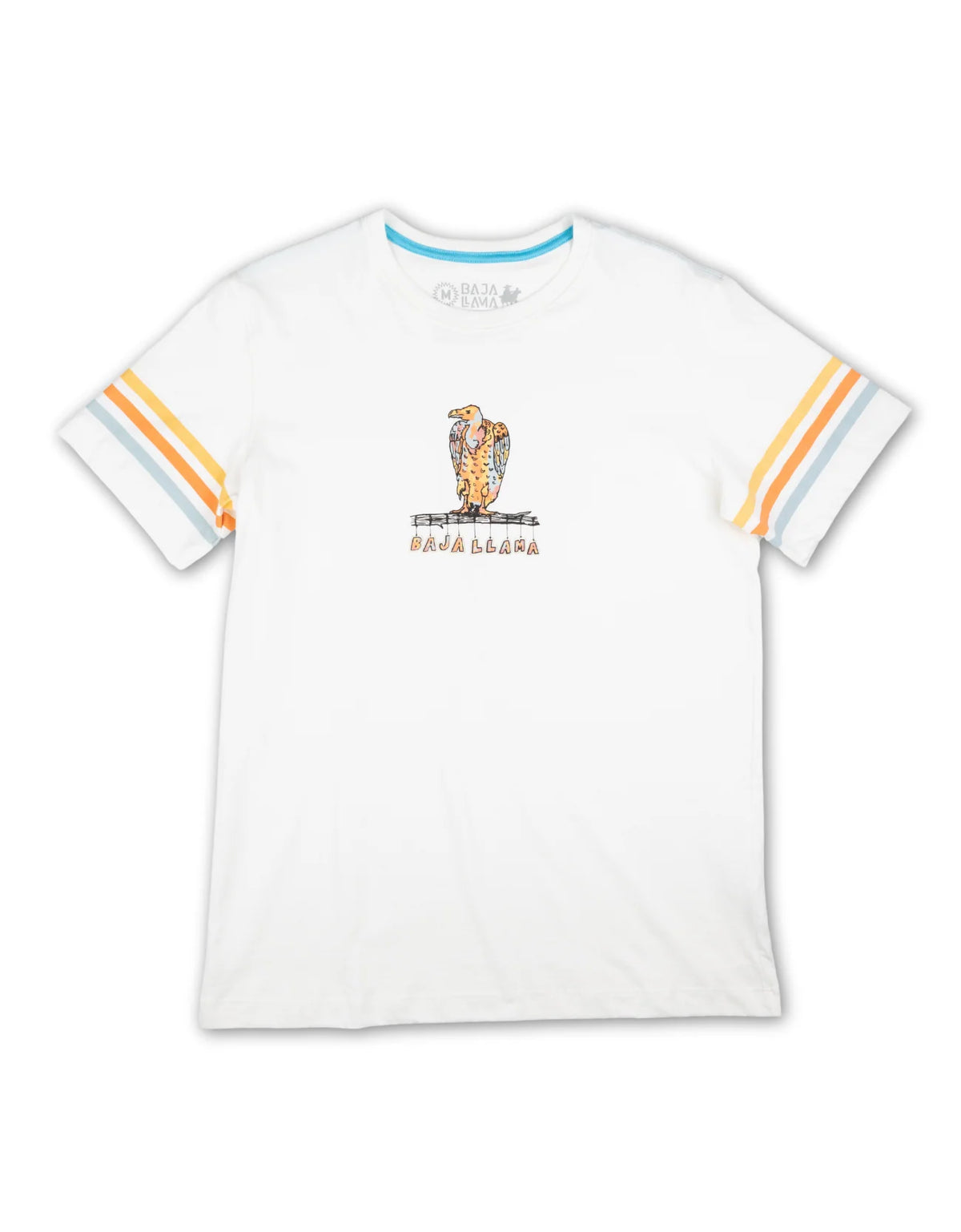 Perched & Striped - Cream Primo Tee