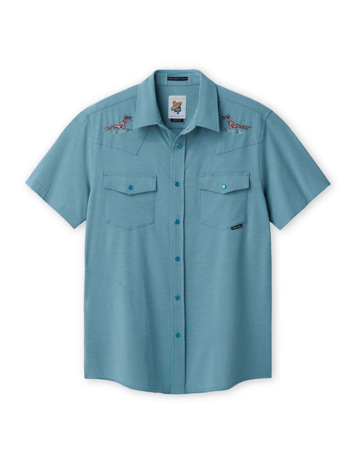 Road Runner - Front Snap Button Up