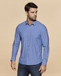 Patton Gingham LS - Blue/Black