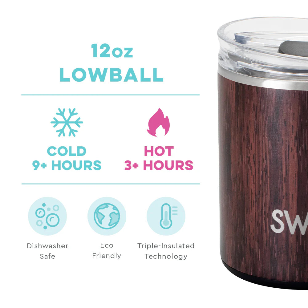 Lowball Tumbler 12 oz - Bourbon Barrel