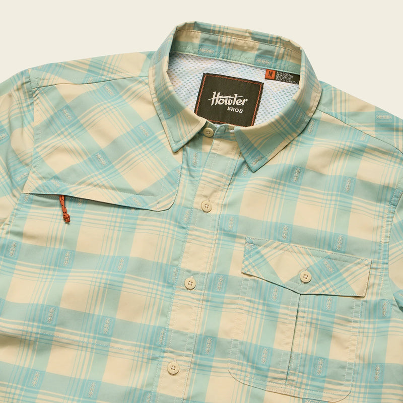 Matagorda Longsleeve - Sheldon Dobby Plaid : Parchment